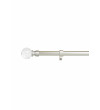 BARRA CORTINA KIT DIAMANTE PLATA