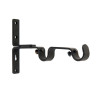 SOPORTE DOBLE FD NEGRO
