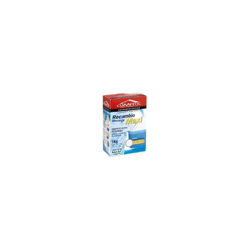 RECAMBIO CLIMATIC ABSORBE HUMEDAD MAXI 1KG