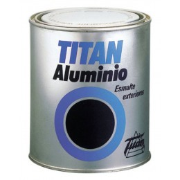 ESMALTE TITAN ALUMINIO...