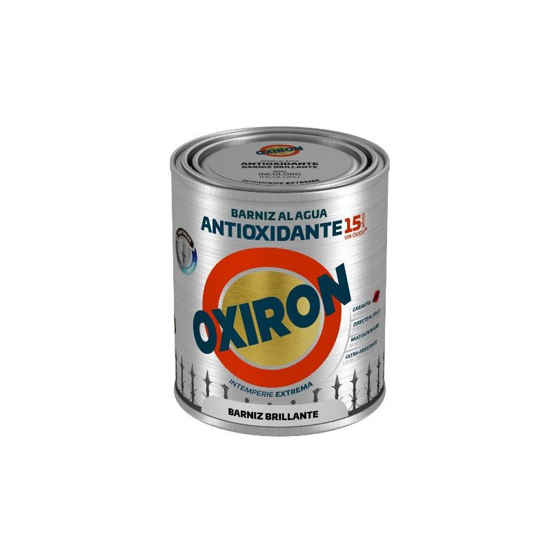 BARNIZ ANTIOXIDANTE OXIRON AL AGUA TITAN INCOLORO