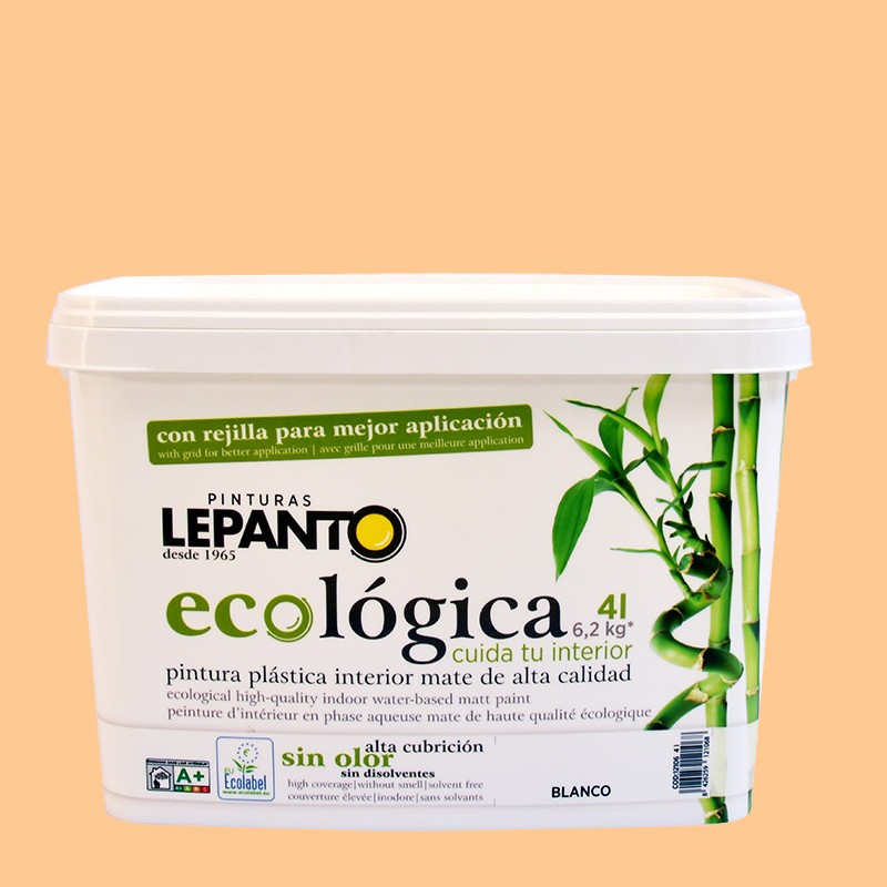 PINTURA ECOLóGICA LEPANTO ANARANJADO