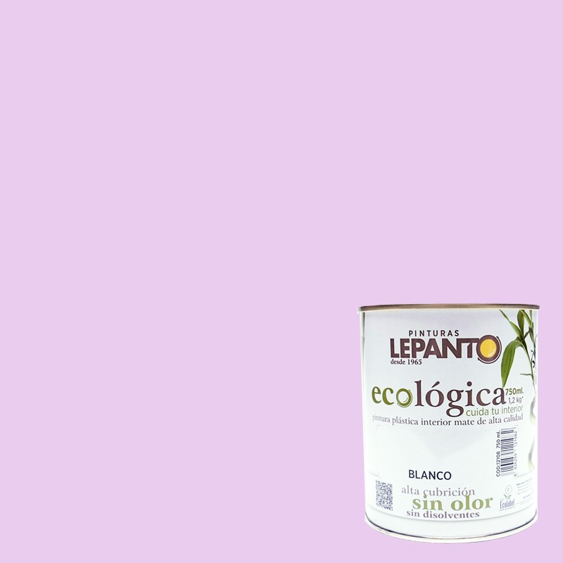 PINTURA ECOLóGICA LEPANTO MALVA