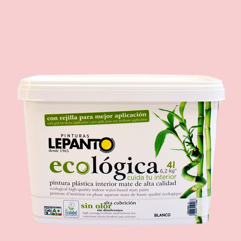 PINTURA ECOLóGICA LEPANTO ROSA SUAVE