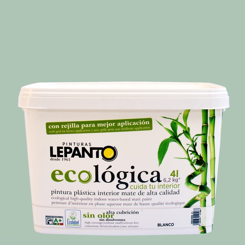 PINTURA ECOLóGICA LEPANTO AGUAMARINA