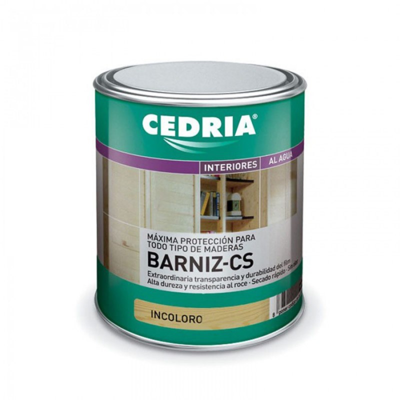 BARNIZ CS AL AGUA CEDRIA INCOLORO