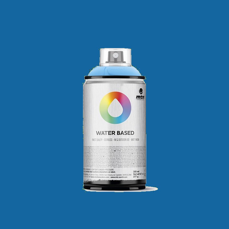 PINTURA SPRAY AL AGUA MONTANA WB PRUSSIAN BLUE