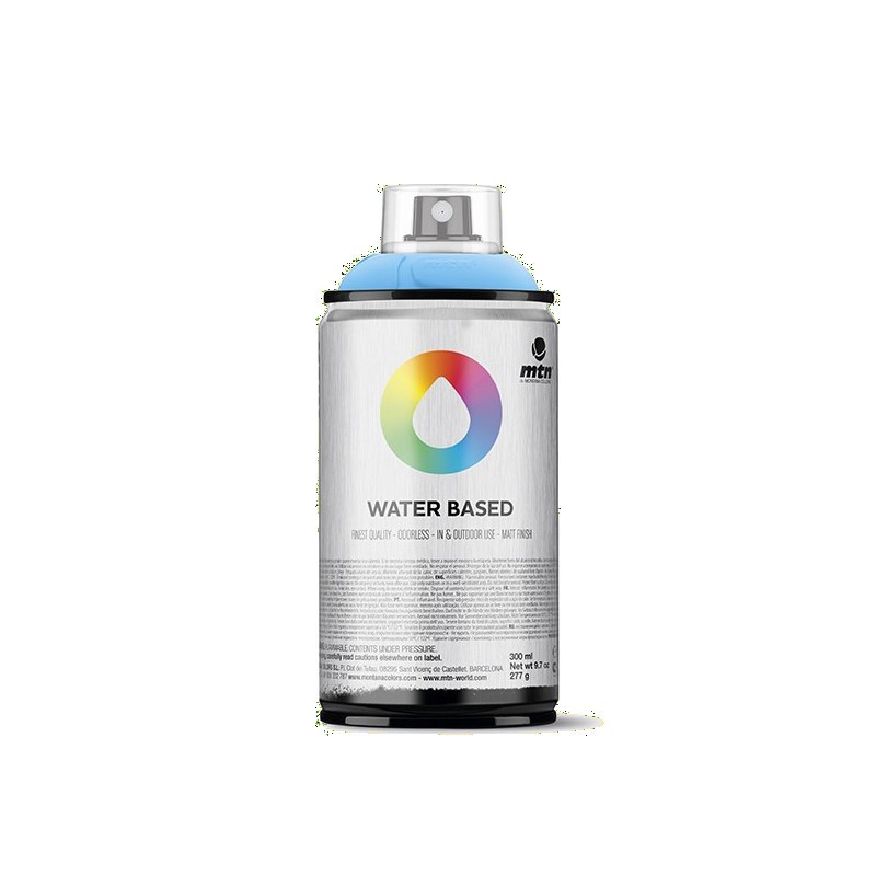 PINTURA SPRAY AL AGUA MONTANA WB TRANSPARENT WHITE