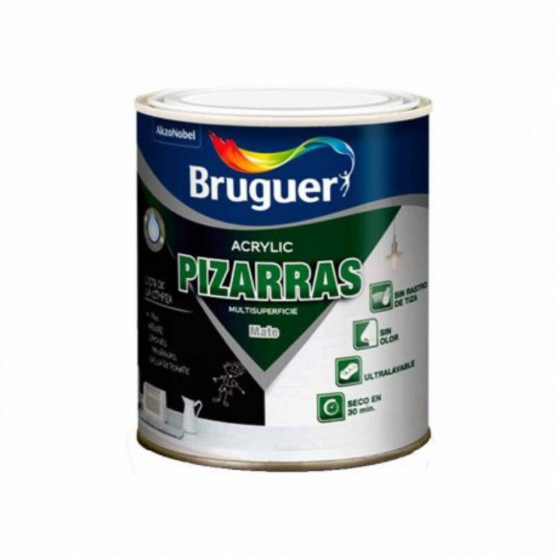 PINTURA ACRILICA PIZARRAS BRUGER NEGRO