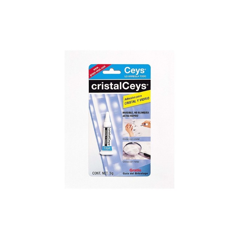 ADHESIVO CRISTAL CEYS BLISTER 3G