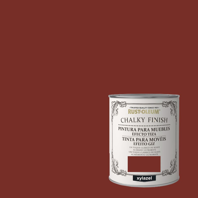 PINTURA EFECTO TIZA CHALKY FINISH XYLAZEL TEJA