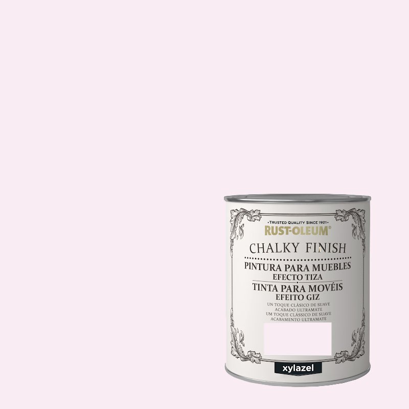 PINTURA EFECTO TIZA CHALKY FINISH XYLAZEL ROSA PORCELANA