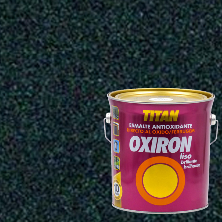 COMPRAR ESMALTE ANTIOXIDANTE OXIRON LISO TITAN GRIS METALIZADO ONLINE