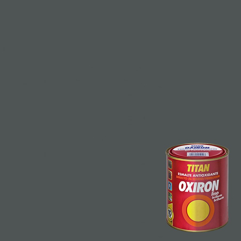 ESMALTE ANTIOXIDANTE OXIRON LISO TITAN GRIS MEDIO