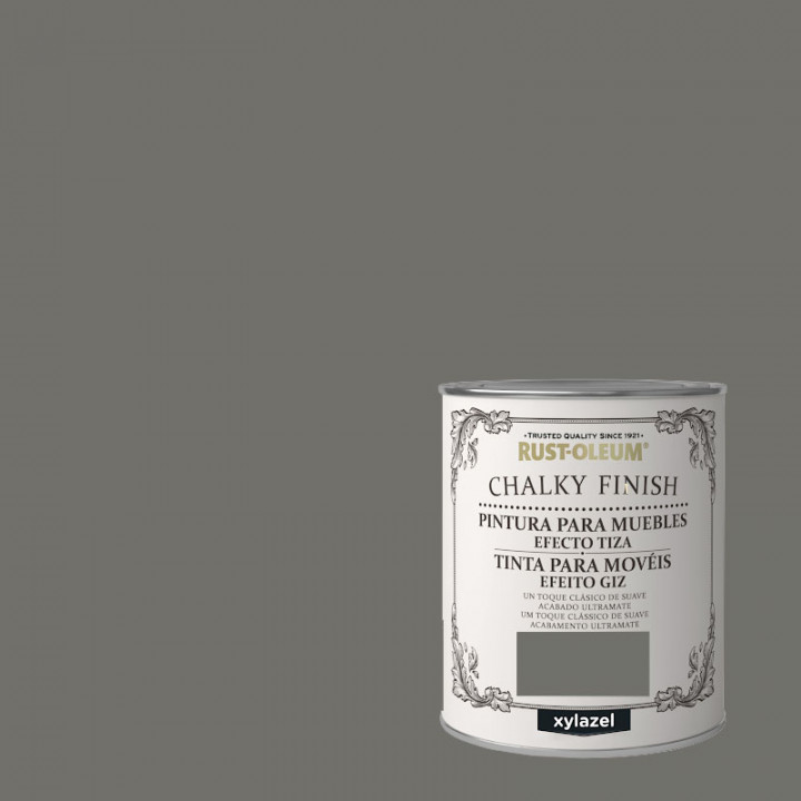 COMPRAR PINTURA EFECTO TIZA CHALKY FINISH XYLAZEL ANTRACITA ONLINE