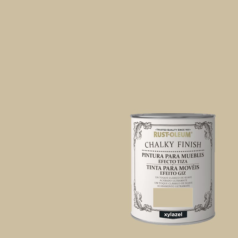 RO CHALKY FINISH PINT MUEBLES XYLAZEL MarrónYu 750