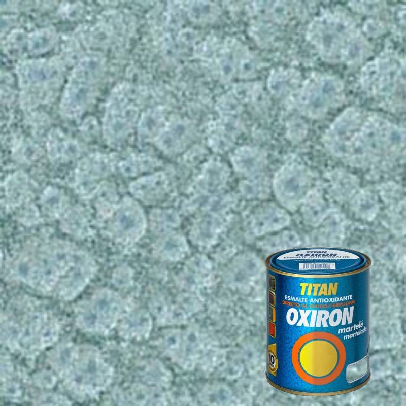 ESMALTE ANTIOXIDANTE OXIRON MARTELE TITAN GRIS PLATA