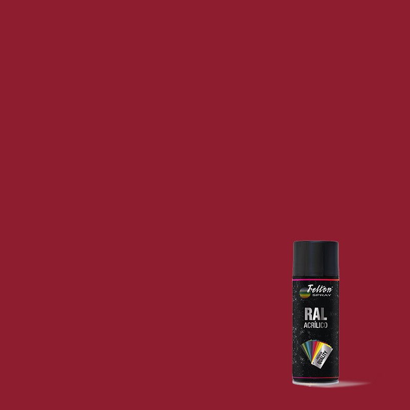 ESMALTE ACRILICO SPRAY RAL ROJO RUBI