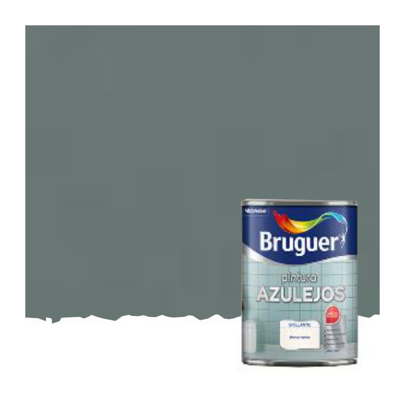 ESMALTE PARA AZULEJOS BRUGUER GRIS CEMENTO