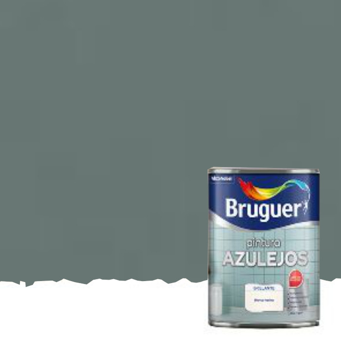 representante flexible olvidar ESMALTE PARA AZULEJOS BRUGUER GRIS CEMENTO