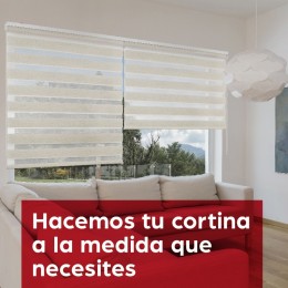 ESTOR ENROLLABLE NOCHE Y DIA GRIS CLARO