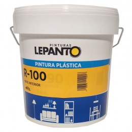 PINTURA PLASTICA R-100 BLANCO