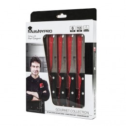 CUCHILLO. SET 6 CHULETEROS...