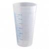 VASO GRADUADO PLASTICO 0,75 LT.