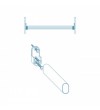 SOPORTE LATERAL OVAL CR CROMADO