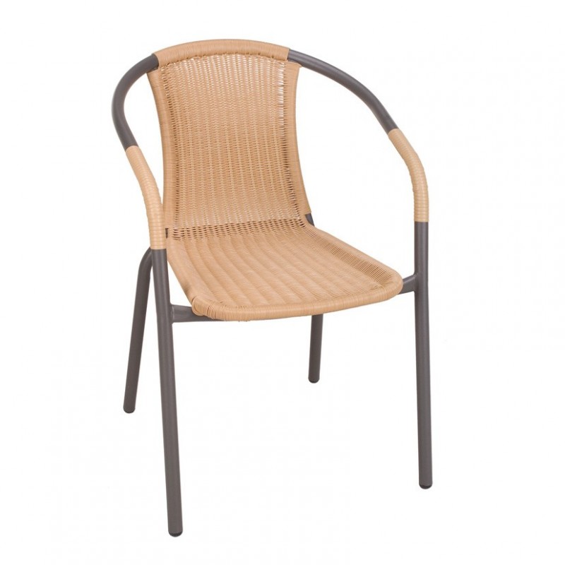 SILLA BASIC MARRÓN