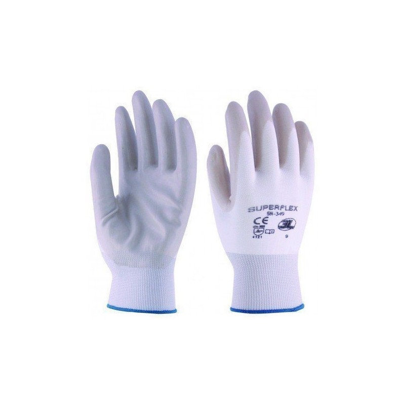 GUANTE NILON CON NITRILO TALLA 8