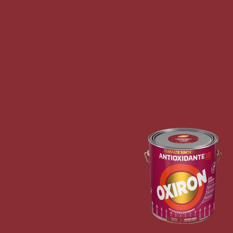 Oxiron esmalte antiox. liso BURDEOS