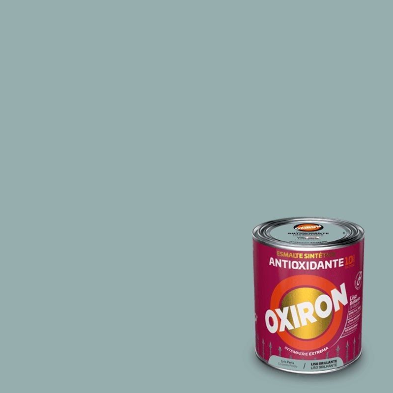 Oxiron esmalte antiox. liso GRIS PERLA