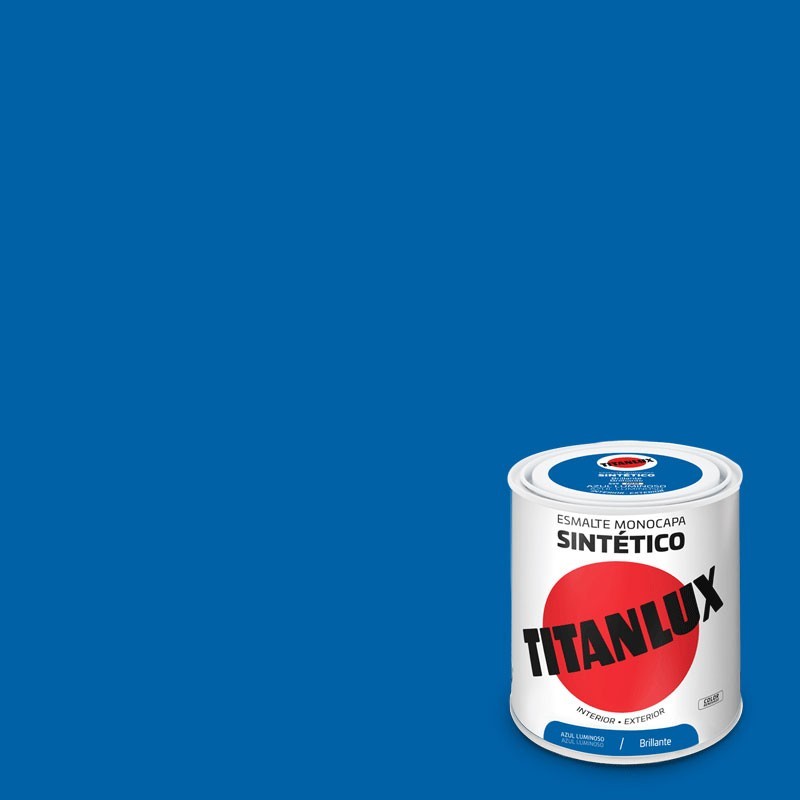 TITANLUX ESMALTE SINTETICO AZUL LUMINOSO