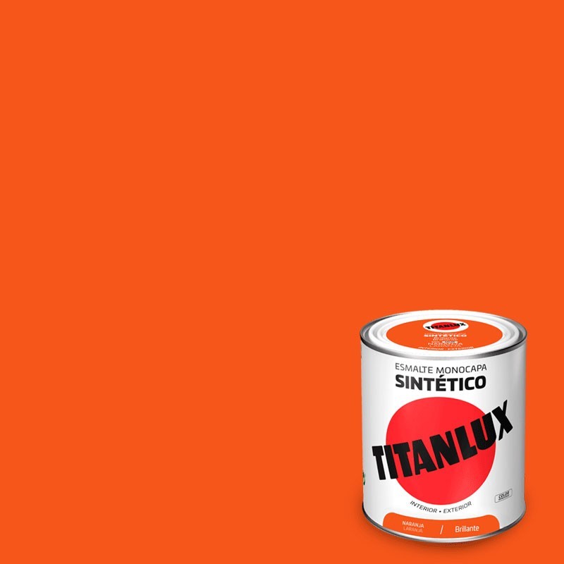 TITANLUX ESMALTE SINTETICO NARANJA