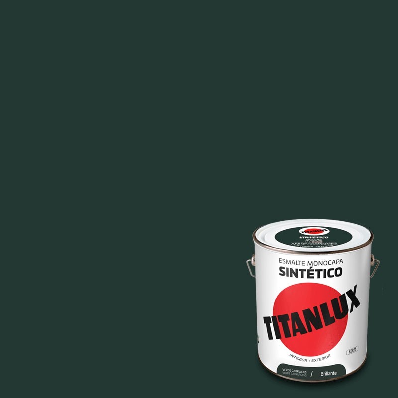 Titanlux esmalte sintetico VERDE CARRUAJE