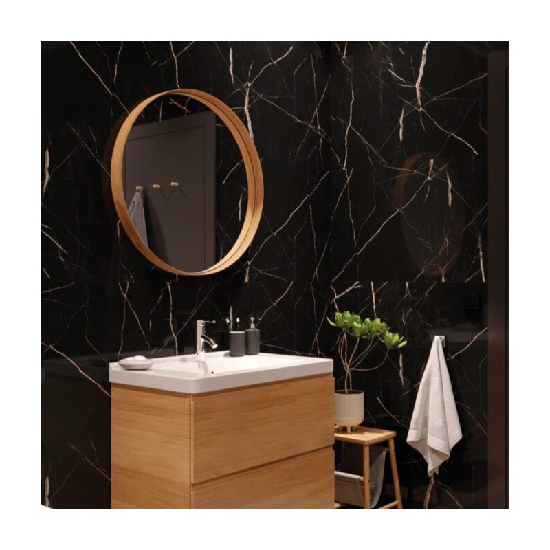PANEL DECORATIVO SPC WALL CALACATTA BLACK