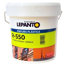 PINTURA PLASTICA R-550 BLANCA