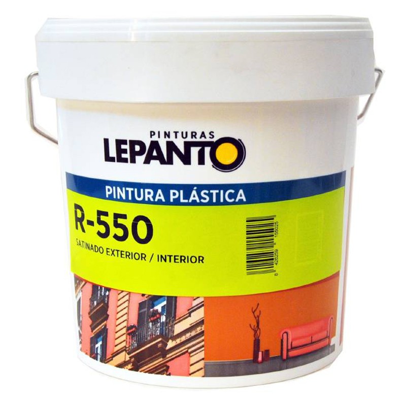 PINTURA PLáSTICA P8 INTERIOR/EXTERIOR EXTRA BLANCO BLANCO