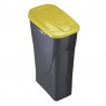 CUBO ECOBIN C/TAPA AMARILLO