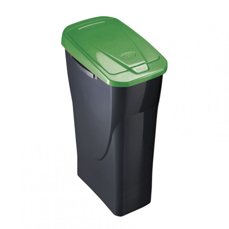 CUBO ECOBIN C/TAPA VERDE