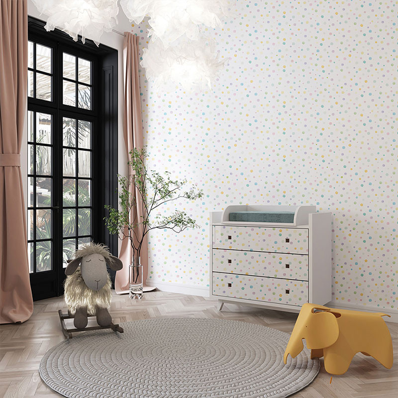 VINILO AUTOADHESIVO PREMIUM CONFETI PASTEL