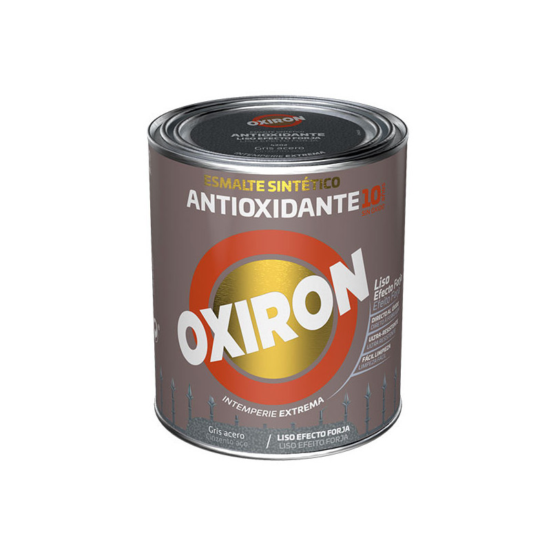 Oxiron esmalte antioxidante forja GRIS ACERO