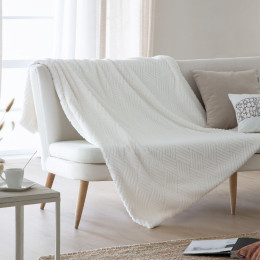 PLAID DARIEL NATURAL