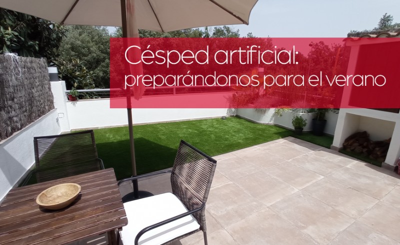  Césped artificial: preparándonos para el verano