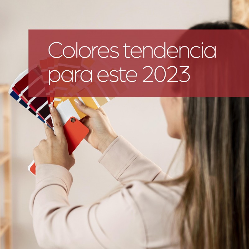 Los colores de moda en pintura para este 2023