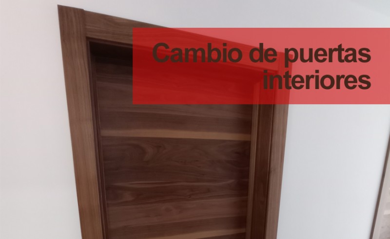 Quiero cambiar las puertas de mi hogar