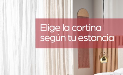 La cortina según tu estancia