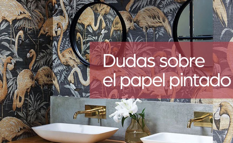 Resolver dudas sobre el papel pintado